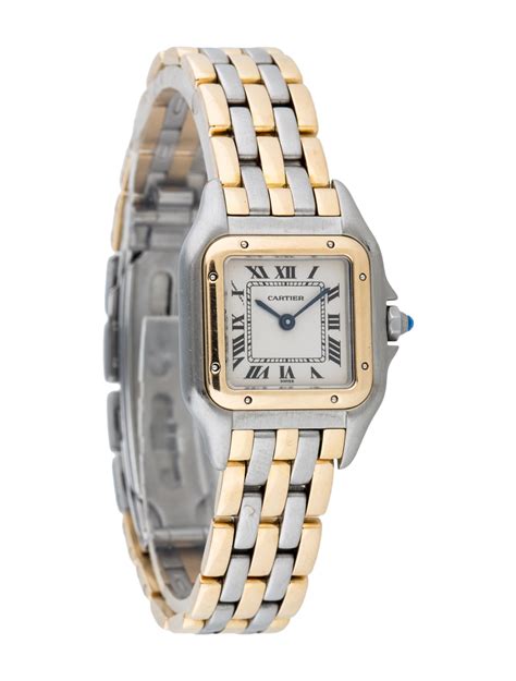 cartier panthere two tone medium|cartier panthere watch price.